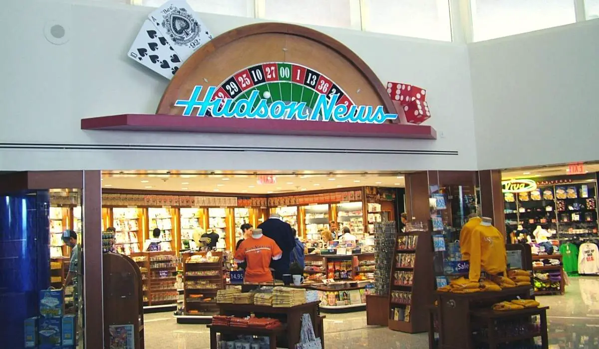 Hudson News at the Las Vegas airport