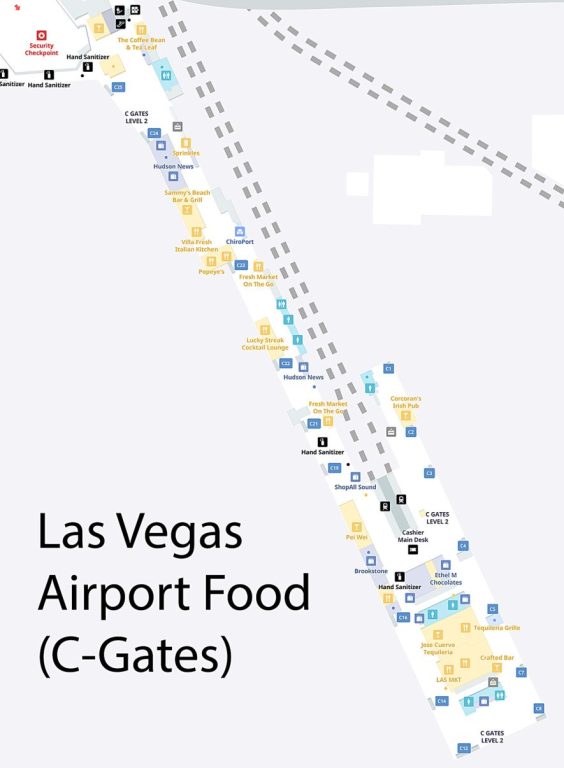 Las Vegas Airport Food (Where to Eat at LAS) FeelingVegas