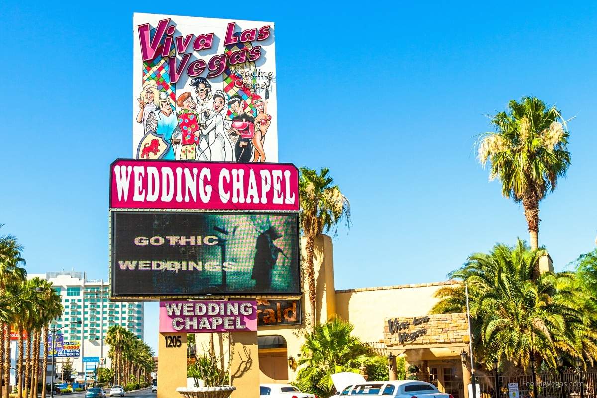 Viva Las Vegas Wedding Chapel in Las Vegas Strip