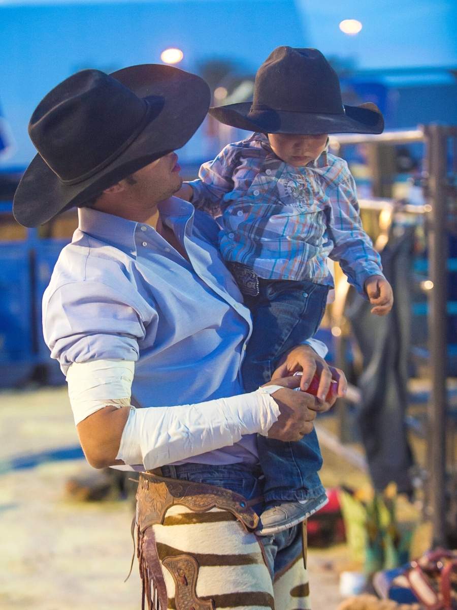 Cowboy hats for the whole family in Las Vegas