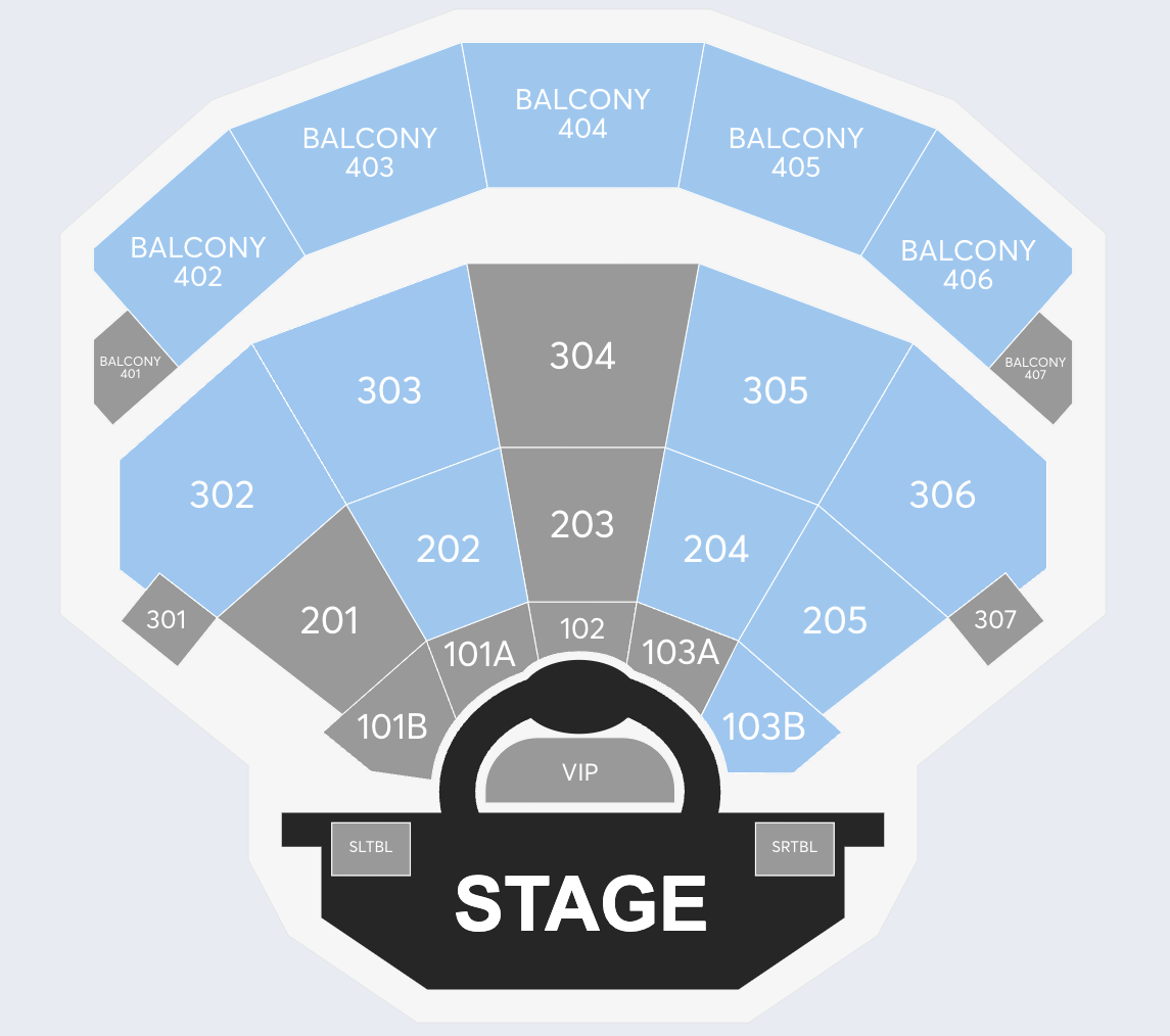 dolby live seating chart