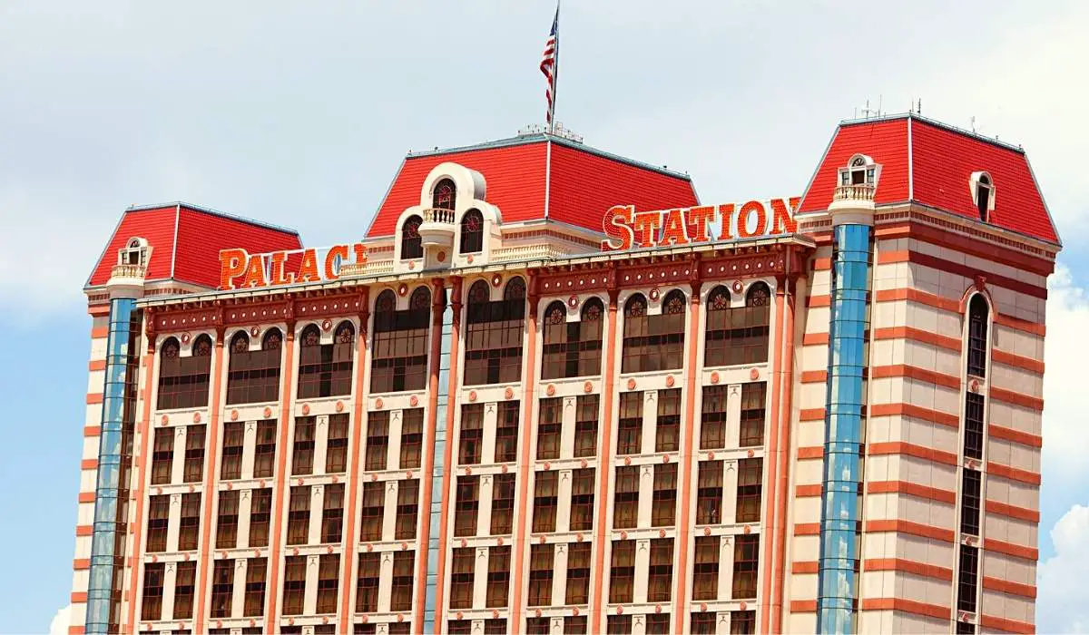 Palace Station casino is Strip adjacent