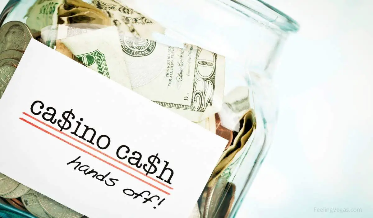 Do Slot Machines in Las Vegas Take Cash? (Answered) 4 Jar filled with cash for the casino