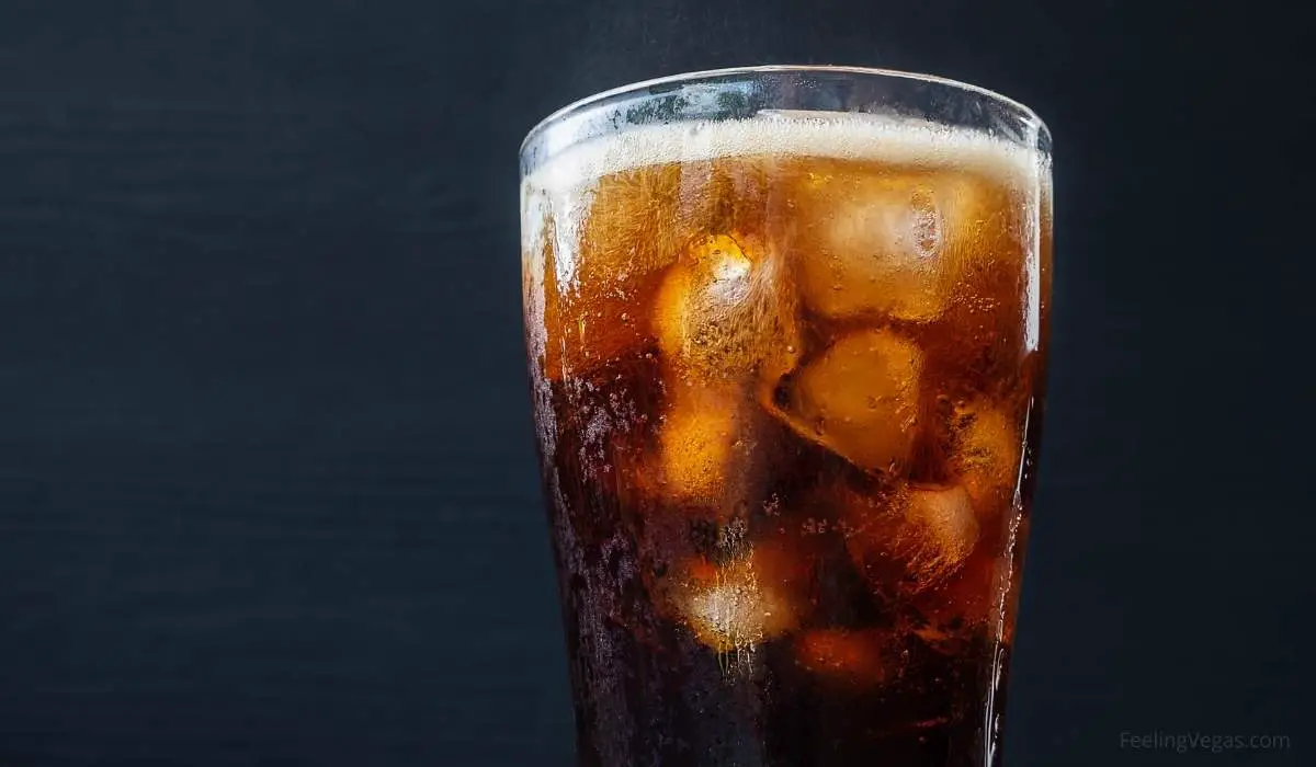 Sometimes just an ice-cold soda hits the spot when hanging out in a Las Vegas Casino 