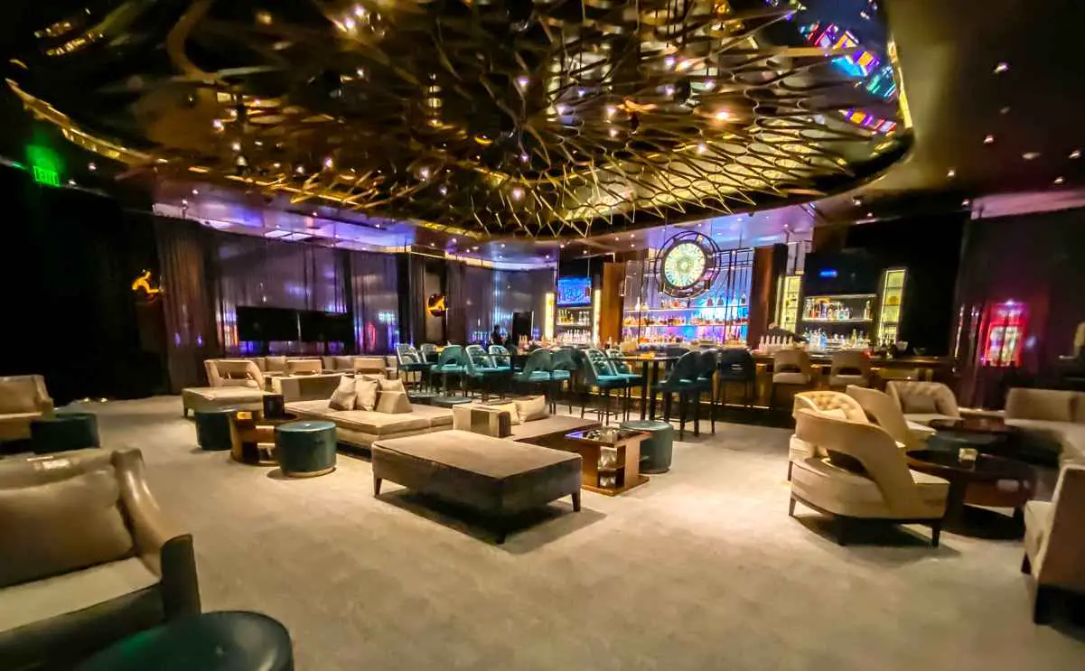 Inside the Alibi Ultra Lounge at Aria Las Vegas