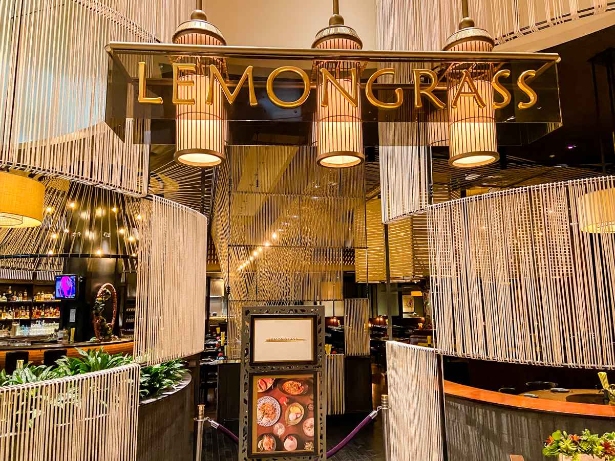 Lemongrass restaurant at Aria