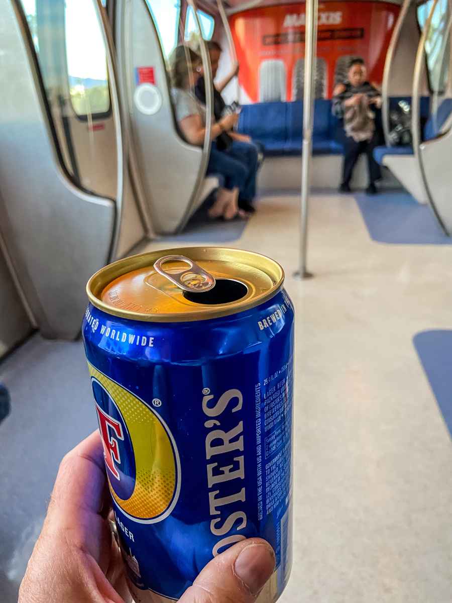Why Alcoholic Drinks Aren’t Allowed on the Vegas Monorail