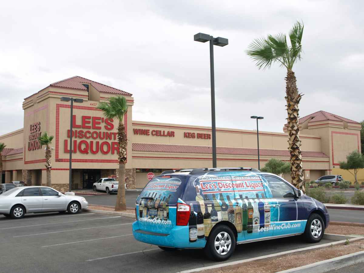 Dedicated liquor stores near Aria Las Vegas