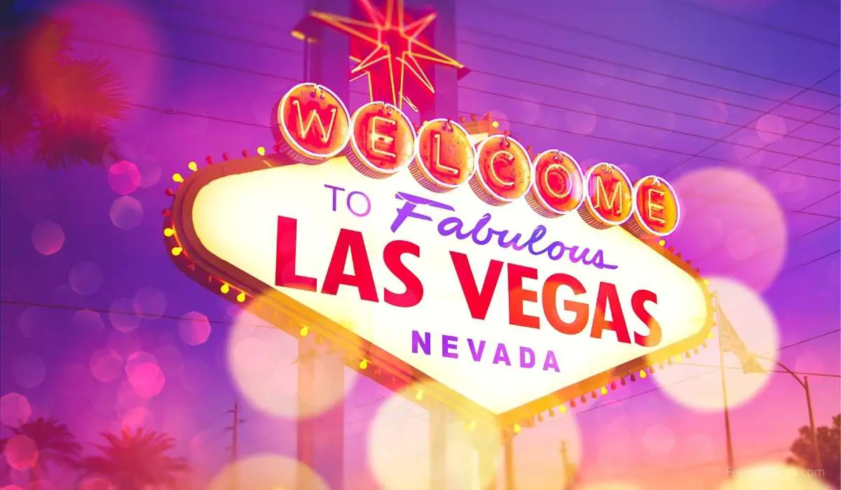 Welcome to Fabulous Las Vegas Nevada sign on the Vegas Strip