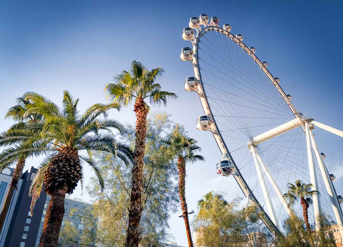 The view from the High Roller is one of the best in Las Vegas.