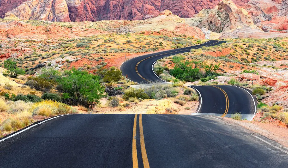 Is Las Vegas Better To Live in Than California? 4 Valley of Fire near Las Vegas, Nevada