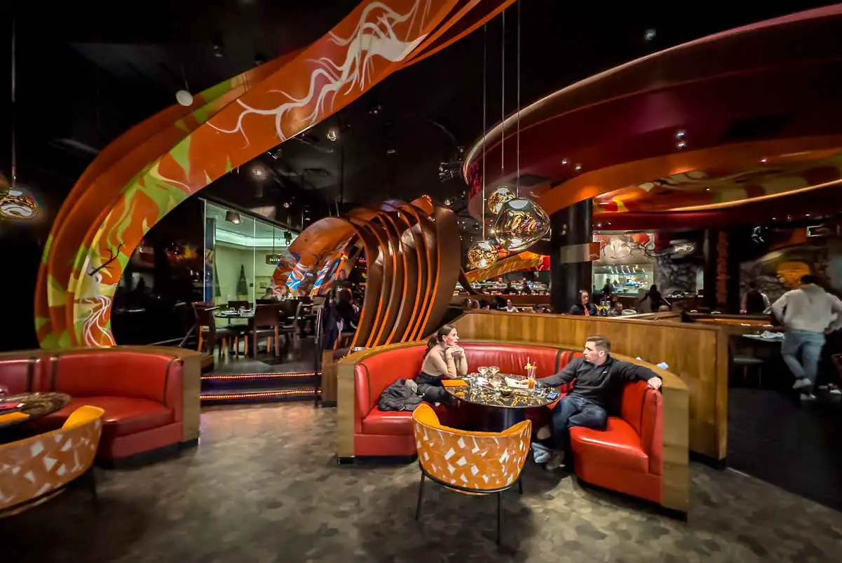 SUSHISAMBA interior