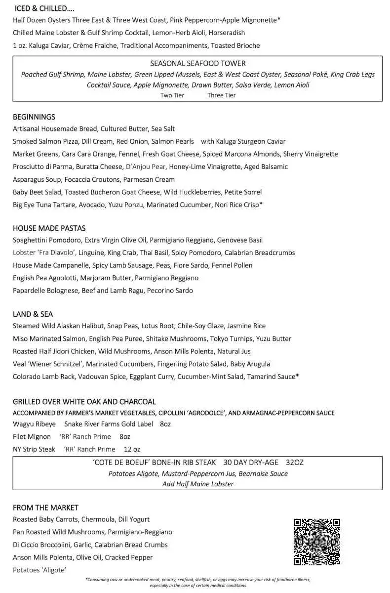 Here's What It Costs To Eat at Spago Las Vegas (Menu) 3 Spago Menu