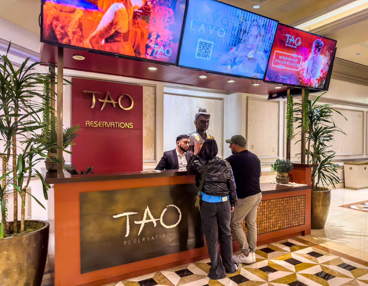 making reservations for Tao restaurant can help you to skip the line for the nightclub