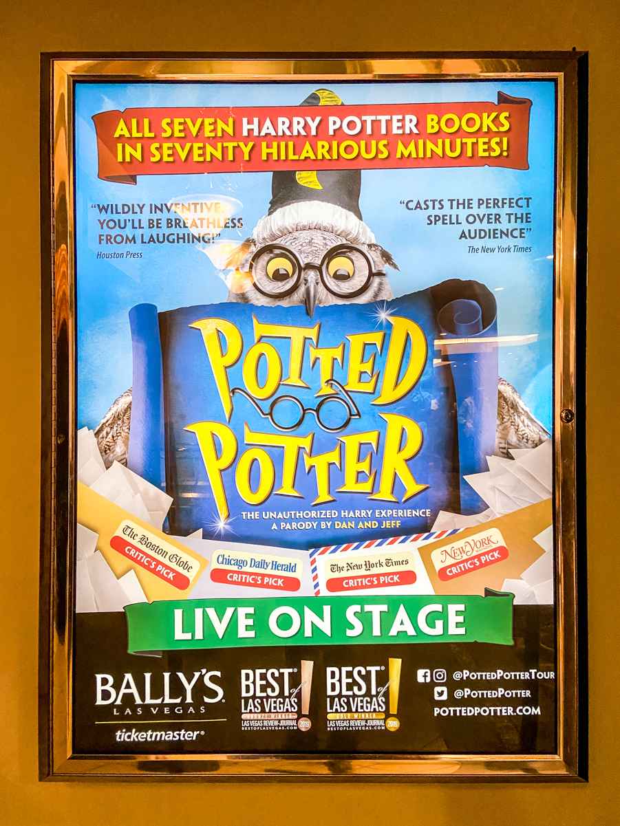 What is Potted Potter Las Vegas? (Harry Potter Gone Mad) 1 what is potted potter las vegas
