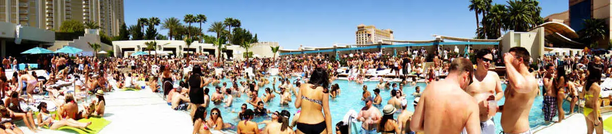 Las Vegas pool party