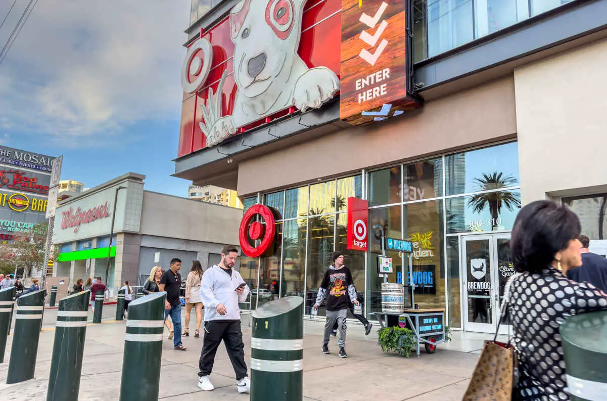 where is target on las vegas strip