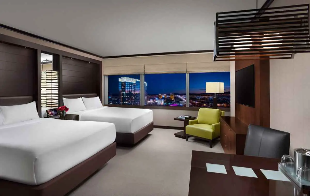 Vdara vs Aria (Prices, Rooms, Restaurants, & Nightlife) 8 Studio Two Queens at Vdara