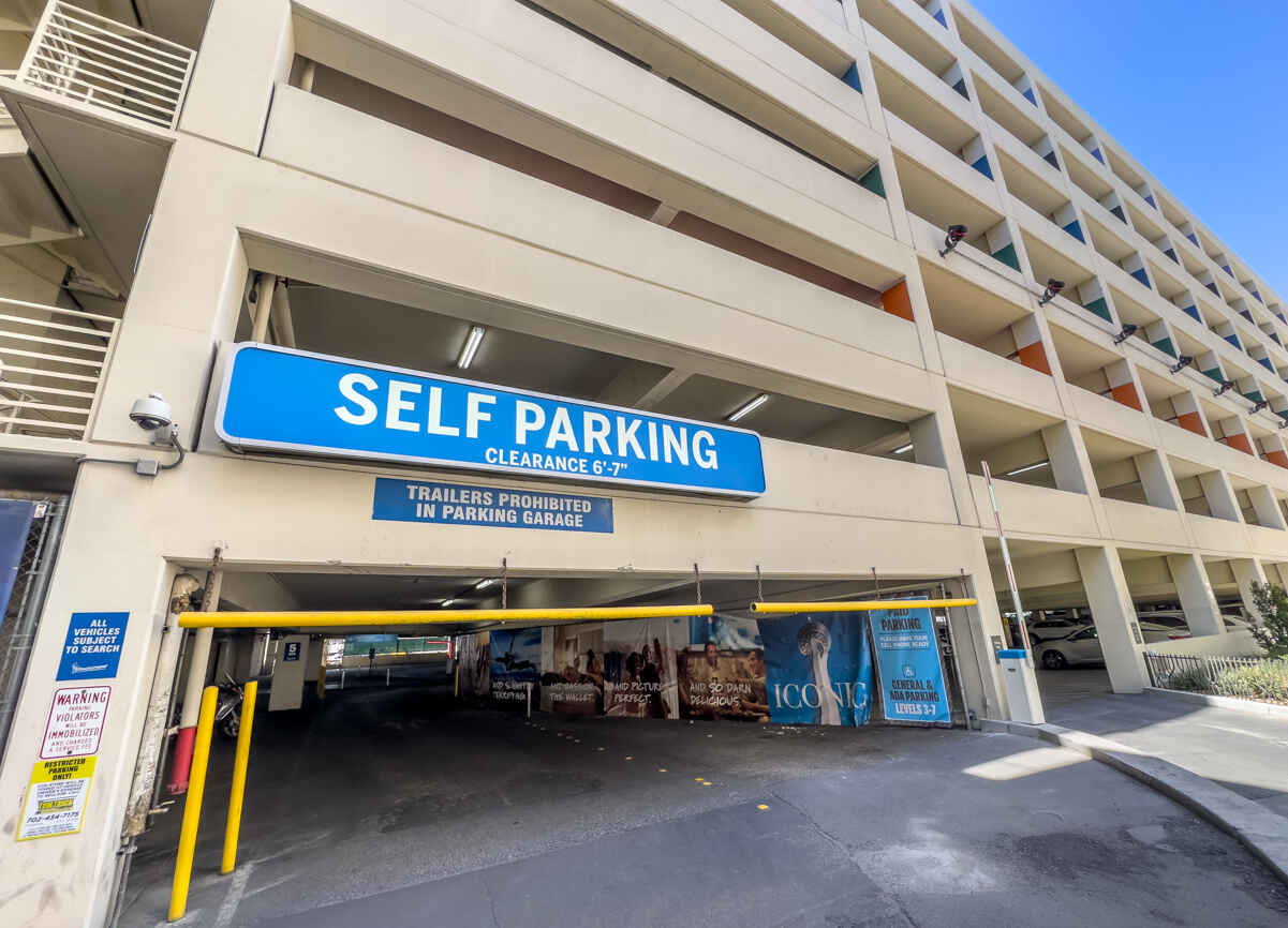 The Strat Hotel Self-Parking Fee Overview