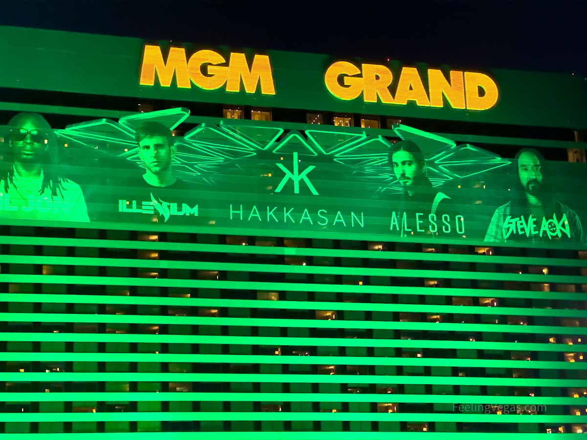 Iconic Establishments on the Las Vegas Strip include the MGM Grand