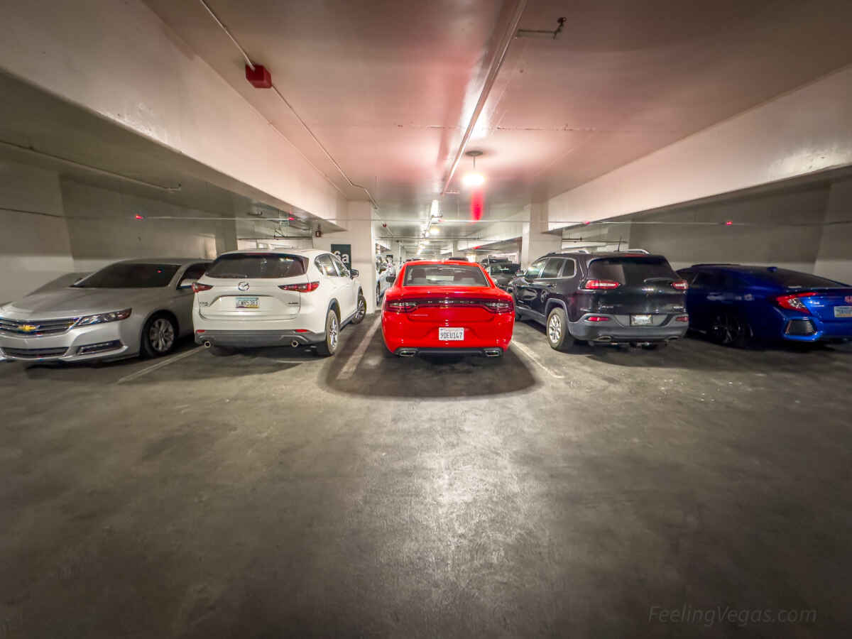 Venetian Las Vegas Parking Fees in 2023: Essential Guide 13 cars parked at the Venetian parking garage in Las Vegas