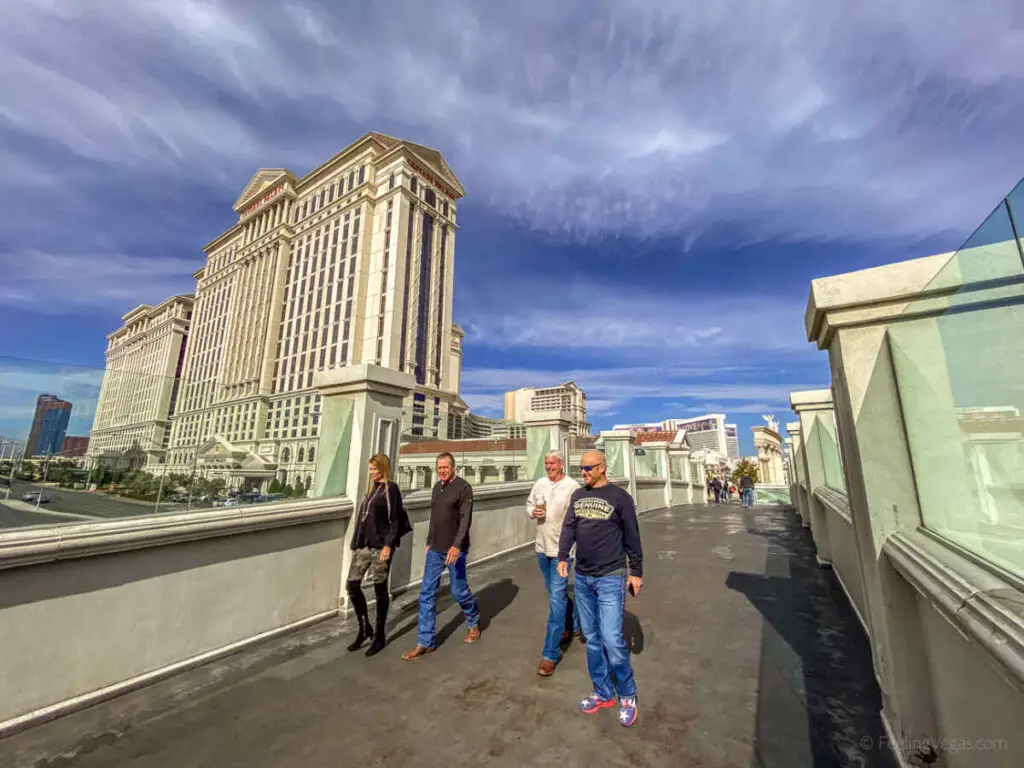 Pedestrian Bridges on the Las Vegas Strip Walking Guide